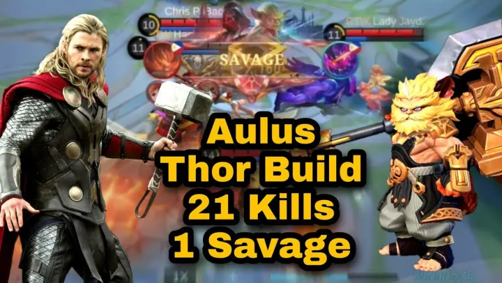 Aulus 21 Kills and 1 Savage Gameplay | Aulus Non-Stop Damage | Aulus Best Build 2022 | #mlbb