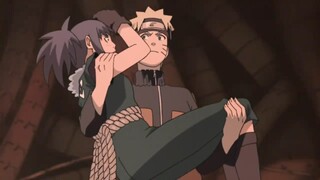 Guren was embarrassed while hugging Naruto, Cursed Seal Counterattack Naruto English Dub
