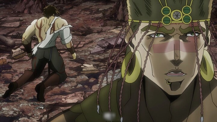 JOJO famous scene, Wamu, you've been fooled, this is my escape route! Blu-ray HD version