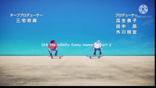 Sk8 the infinity funny moments that no one asked for part2