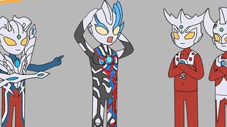 As soon as you became Ultraman Blaze, you were attacked by Ultraman Zero.