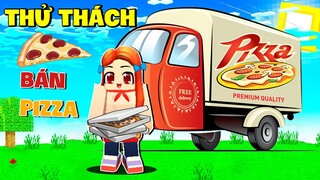 Mặp Doram  THỬ THÁCH 1 NGÀY BÁN PIZZA NHƯNG LẠI SIÊU MAY MẮN Trong Blockman Go