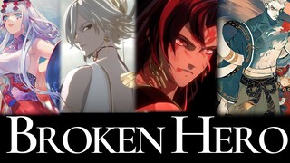 เกม|องเมียวจิ|ตัดต่อแบบเต็มรูปแบบ & เพลง "Broken Hero"