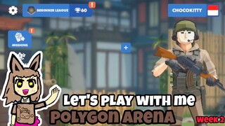 Let's Play With Me Polygon Arena 🐱