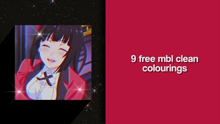 9 free mbl clean colourings for amv