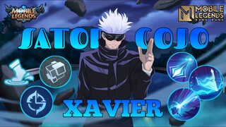 MAIN XAVIER PAKE EMBLEM BARU?? SPAM SKILL 1 SKILL 2 DULU GASII !! || GAMEPLAY XAVIER - SATORU GOJO