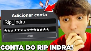 DESCOBRI OS SEGREDOS DA CONTA DO RIP INDRA NO BLOX FRUITS!