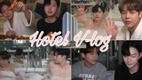 SUB) Vlog กับเพื่อนสนิท ❤️ Hotel Vlog bf ❤️ (feat Park Bo Sung) อาบน้ำด้วยฟองสบู่