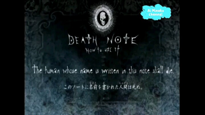 Ringkasan DEATH NOTE (anime) part 1