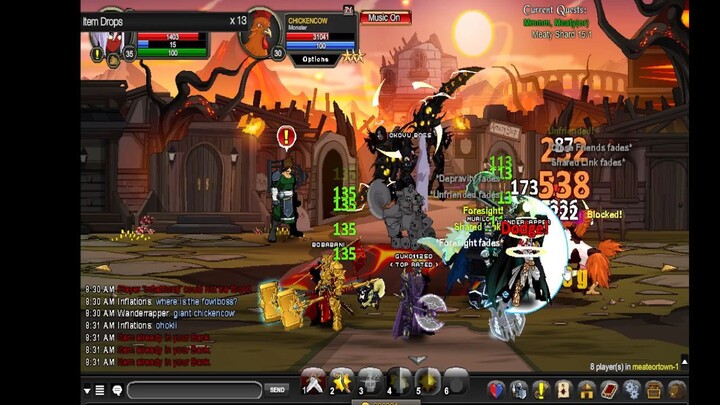 AQW ADVENTUREQUESTWORLD ผจญภัยมั่วทัวต่างโลก LONGPLAY EP9