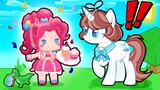 Mèo Simmy Công Chúa Pony Gặp Được 🌷Cô Nàng Pony Pinkie Pie🌷 Trong Làng Mini World