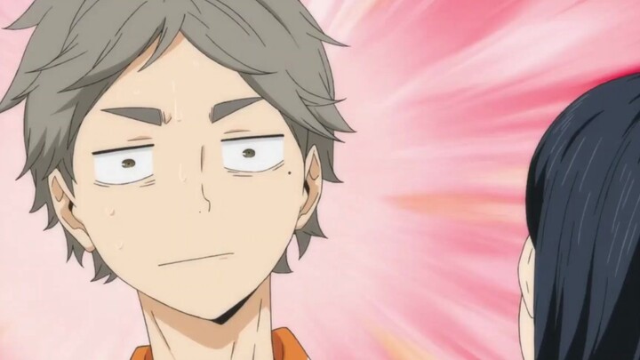 "Volleyball Boys" Sugawara and Shimizu