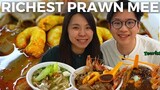 Is this the BEST PRAWN NOODLE in Klang Valley? RICHEST SOUP we've had! Street Food Malaysia