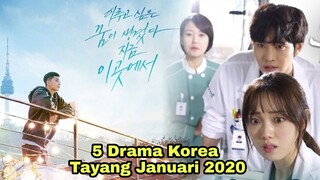 5 Drama Korea Terbaru Tayang Januari 2020 || 5 Upcoming Korean Dramas Realease In Januari 2020
