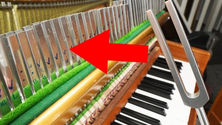 I put 88 Tuning Forks on my Piano so it stays in tune