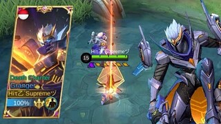 GRANGER LEGEND STARFALL KNIGHT | SKIN SCRIPT | FULL EFFECT VOICE | EFFECT RECALL | GLOO PATCH | MLBB