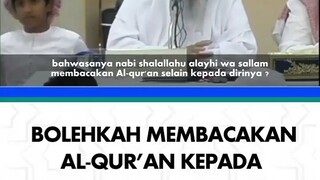 bolehkah membacakan Al Quran untuk mayit?