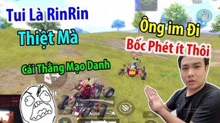 Bị Người Lạ Chửi "Đồ Bốc Phét" Vì Dám Tự Nhận Là Youtuber RinRin | PUBG Mobile