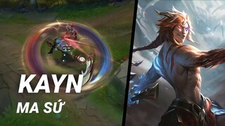 Hiệu Ứng Skin Kayn Ma Sứ | Liên Minh Huyền Thoại | Yugi Gaming