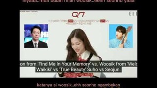 MOON GA YOUNG INTERVIEW (SHE CHOOSE KIM SEON HO THAN CHA EUN WOO)