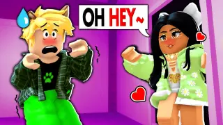 I Followed My Crush into her Basement, but Instantly Regretted it - A Roblox Movie