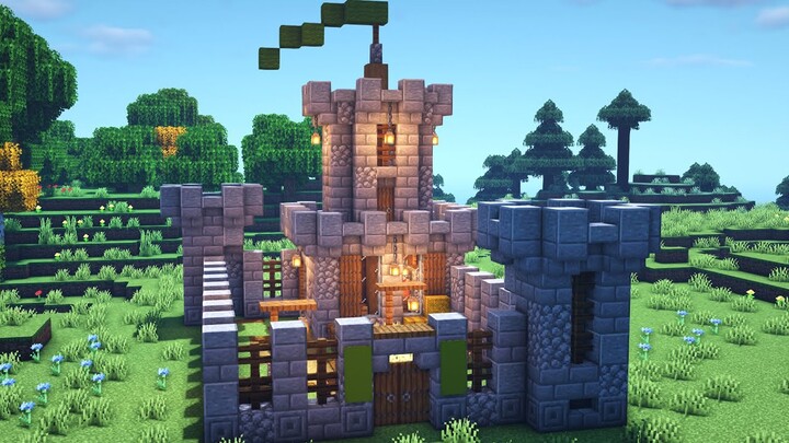 Minecraft : Cara Membuat Istana Kecil | Cara Membuat Istana di Minecraft