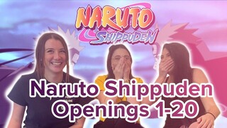 Naruto Shippuden - Reaction - Openings 1-20