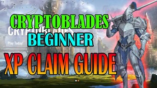 CRYPTOBLADES XP CLAIMING GUIDE TAGALOG