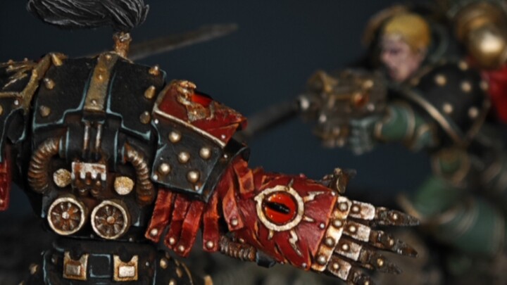 Duel between Loken and Abaddon