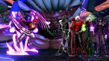 KOF MUGEN: Orochi Iori XIII VS Element Team!!!