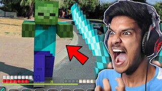 Minecraft In Real LIFE Hindi