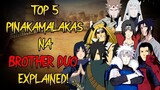 Top 5 Brother Duos sa Naruto Series Explained | Naruto Tagalog Analysis