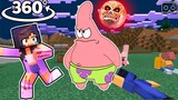 Aphmau saving friends from PATRICK STAR in Minecraft 360°