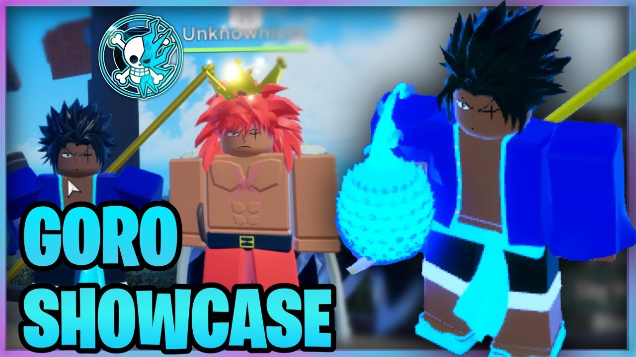 RUMBLE / GORO SHOWCASE IN BLOX FRUITS 