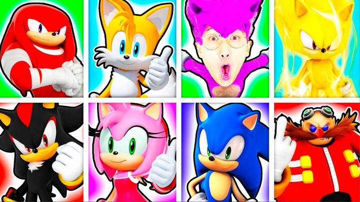 UNLOCKING SECRET ROBLOX SONIC UNIVERSE MORPHS!? (ALL SKINS UNLOCKED!)