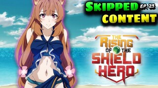 The SECRETS Of Cal Mira Island & The Activation Event | Shield Hero Episode 23 Cut Content