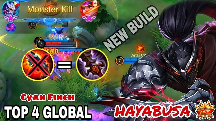 DEMON HUNTER SWORD, BUILD HAYABUSA TERBARU ! DAMAGENYA SAKIT BANGET ! MLBB INDONESIA