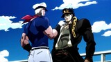 You are the first one who dares to touch Jotaro's body!