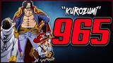"Orochi's MASTER PLAN &...ROGER!!! - One Piece Chapter 965