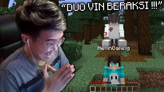 Ketika Gua Dan @NevinGaming Menyatu Di Minecraft... *NGAKAK BANGET*