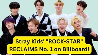 Stray Kids' "ROCK-STAR" RECLAIMS No. 1 on Billboard!