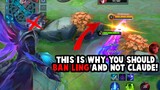 THIS IS WHY YOU SHOULD BAN LING AND NOT CLAUDE IN RANKED GAME! - MLBB