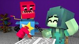 Monster School: BOXY BOO has a NEW FAMILY  - Poppy Playtime Sad Story | Minecraft Animation