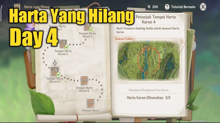 Genshin Impact | Harta Yang Hilang Day4 | Event Genshin Impact | KaiMonZ