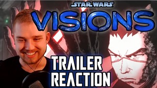 Star Wars VISIONS - Trailer REACTION | MarcSarpei - Star Wars