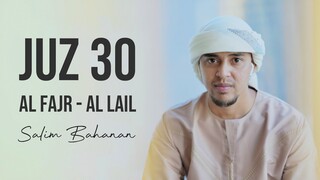 SALIM BAHANAN TERBARU - SURAH AL FAJR - AL LAIL