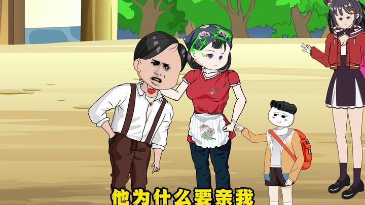 七岁小屁孩竟然帮别人解决婚姻矛盾！
