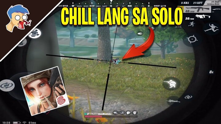 Solo Rank Match! (Rules of Survival)Battle Royale