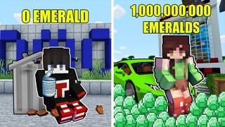 HOW I BECAME A MILLIONAIRE In Minecraft! ( Tagalog )