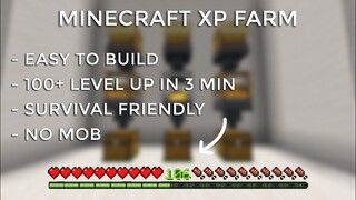 How to Make XP Farm in Minecraft 1.17 without Mob